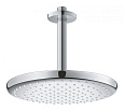 Верхний душ GROHE Tempesta 250, круглый + Душевой кронштейн потолочный 142 мм, хром (26664000) Верхний душ GROHE Tempesta 250, круглый + Душевой кронштейн потолочный 142 мм, хром (26664000)