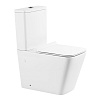 Унитаз напольный BelBagno ARDENTE-R BB02093CPR/BB2112SC безободковый с сиденьем