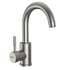 Картинка анонса товара «смеситель для раковины dorff logic ss d3002101ss нержавеющая сталь»