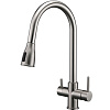 Смеситель для кухни Paulmark LANGE брашированная сталь La214212-BS Смеситель для кухни Paulmark LANGE брашированная сталь La214212-BS
