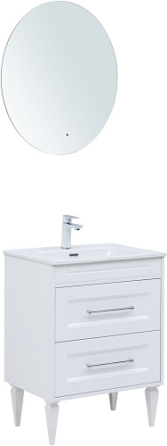 Тумба под раковину Aquanet Бостон new 60 00306367 белый сатин Тумба под раковину Aquanet Бостон new 60 00306367 белый сатин