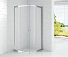 Душевой уголок CEZARES ECO-O-A-2-90-P-Cr 90x90см стекло рифленое, профиль хром