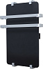 Картинка анонса товара «полотенцесушитель электрический allen brau infinity 60x44 00325621 с рейлингом 2.0 и креплением, серебро брашированное»