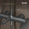 Душевая система IDDIS Duna (DUNGMSTi06) с изливом и термостатом, графит матовый Душевая система IDDIS Duna (DUNGMSTi06) с изливом и термостатом, графит матовый