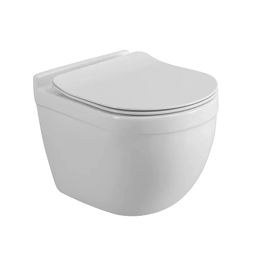 Унитаз подвесной BelBagno SENSO-TOR BB017CH-TOR безободковый без сиденья Унитаз подвесной BelBagno SENSO-TOR BB017CH-TOR безободковый без сиденья