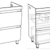 Тумба под раковину Corozo напольная Альтаир 120, 2 ящ., Мадлен 120 SD-00000500 Тумба под раковину Corozo напольная Альтаир 120, 2 ящ., Мадлен 120 SD-00000500
