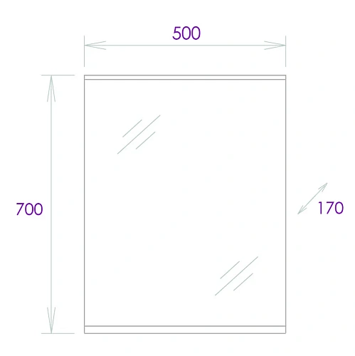Зеркало Onika Коралл 50 см 205023 белое, с подсветкой Зеркало Onika Коралл 50 см 205023 белое, с подсветкой