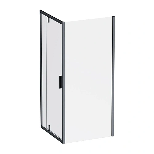 Душевой уголок AM.PM Gem W90G-404-9090-BT 90x90 черный матовый, стекло прозрачное Душевой уголок AM.PM Gem W90G-404-9090-BT 90x90 черный матовый, стекло прозрачное