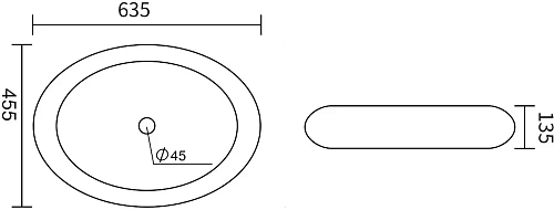 Раковина STWORKI Ульвик UL-01rn 549750 Раковина STWORKI Ульвик UL-01rn 549750