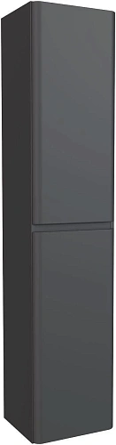 Шкаф-пенал Aquanet Эмбер 35 00330472 черный матовый Шкаф-пенал Aquanet Эмбер 35 00330472 черный матовый