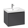 Тумба под раковину Villeroy &amp; Boch Subway 3.0 Graphite / Graphite C57701VR