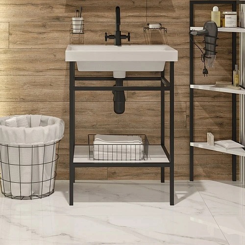 Консоль с раковиной DIWO Смоленск 60 Moduo 60 483926 Консоль с раковиной DIWO Смоленск 60 Moduo 60 483926