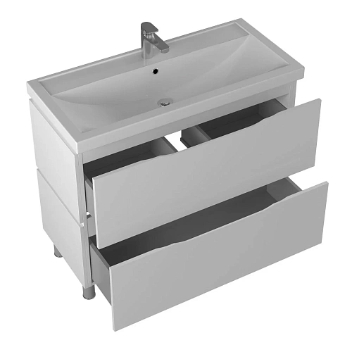 Тумба под раковину BRIZ Милана т8-100 под раковину Фостер 226 03-08100-06 00 БЕЛ белый Тумба под раковину BRIZ Милана т8-100 под раковину Фостер 226 03-08100-06 00 БЕЛ белый