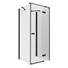 Душевой уголок NEW TRENDY REFLEXA BLACK R 120x120x200 EXK-5056 черный