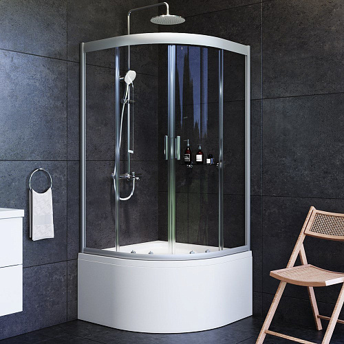 Душевой уголок AM.PM Gem W90G-401A090WT 90х90,стекло прозрачное,профиль мат. серебро,без поддона Душевой уголок AM.PM Gem W90G-401A090WT 90х90,стекло прозрачное,профиль мат. серебро,без поддона