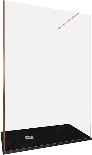 Душевая перегородка Allen Brau Infinity 1 140 3.21029.60 медь брашированная Душевая перегородка Allen Brau Infinity 1 140 3.21029.60 медь брашированная