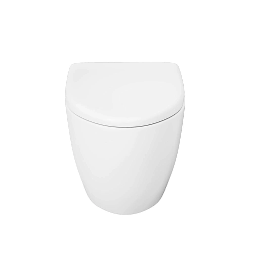 Унитаз подвесной GROSSMAN GR-4451S 580x395x365 безободковый с тонкой крышкой Унитаз подвесной GROSSMAN GR-4451S 580x395x365 безободковый с тонкой крышкой