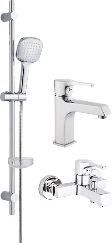 Душевой гарнитур STWORKI XE-06cr + MG-SUN01 + MG-SUN02 567153 Душевой гарнитур STWORKI XE-06cr + MG-SUN01 + MG-SUN02 567153