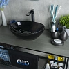 Раковина Gid Nc920 52231 накладная черная глянцевая 41x34x15 Раковина Gid Nc920 52231 накладная черная глянцевая 41x34x15