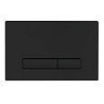 Клавиша смыва BelBagno GENOVA черный матовый Tocco Morbido BB021-GV-NERO.M