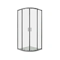 Душевой уголок Aquatek AQ.RO.090.1GM стекло прозрачное 1/4 круга, двери раздвижные, 200x90x90 см, профиль оружейная сталь Душевой уголок Aquatek AQ.RO.090.1GM стекло прозрачное 1/4 круга, двери раздвижные, 200x90x90 см, профиль оружейная сталь