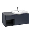 Картинка анонса товара «тумба под раковину villeroy &amp; boch subway 3.0 marine blue / marine blue c57100vq»