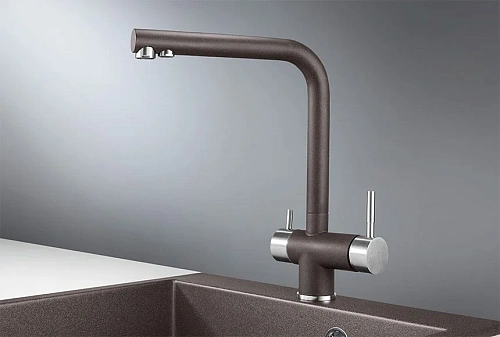 Смеситель для кухни Granula 2305, ЭСПРЕССО Смеситель для кухни Granula 2305, ЭСПРЕССО