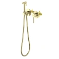 Гигиенический душ Aquatek Европа AQ1319BG золото шлифованное, встраиваемый Гигиенический душ Aquatek Европа AQ1319BG золото шлифованное, встраиваемый