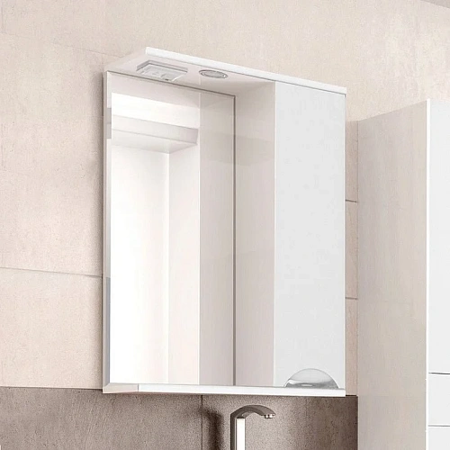 Зеркальный шкаф Style Line Жасмин 70/С ЛС-00000042 Зеркальный шкаф Style Line Жасмин 70/С ЛС-00000042