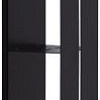 Полка Aquanet Магнум 15x130 черная матовая, вертикальная 00302227 Полка Aquanet Магнум 15x130 черная матовая, вертикальная 00302227