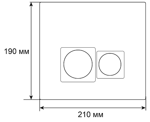 Клавиша смыва GROSSMAN Pragma 700.K31.03.300.300 золото Клавиша смыва GROSSMAN Pragma 700.K31.03.300.300 золото