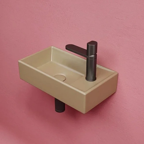 Раковина Ceramica Nova ELEMENT CN6051LMC Капучино матовый подвесная Раковина Ceramica Nova ELEMENT CN6051LMC Капучино матовый подвесная