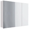 Зеркальный шкаф DREJA ALMI, 90 см, 3 дверцы, 6 стеклянных полок, белый 99.9012 Зеркальный шкаф DREJA ALMI, 90 см, 3 дверцы, 6 стеклянных полок, белый 99.9012