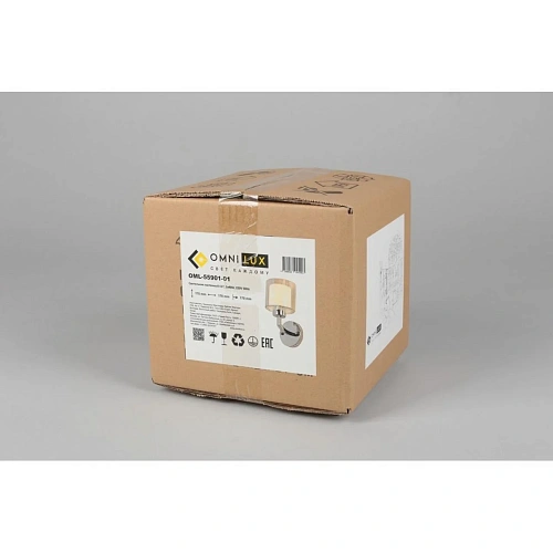 Светильник настенный (Бра) Omnilux Atessa OML-55901-01 Светильник настенный (Бра) Omnilux Atessa OML-55901-01