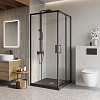 Картинка анонса товара «душевой уголок belbagno luce-a-2-90-c-nero»