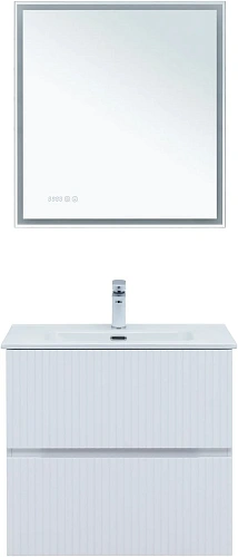 Тумба под раковину Aquanet Джейн 70 белый матовый 00313285 напольная/подвесная Тумба под раковину Aquanet Джейн 70 белый матовый 00313285 напольная/подвесная