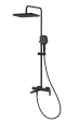 Душевая система Raglo R30.24.06, черный Душевая система Raglo R30.24.06, черный