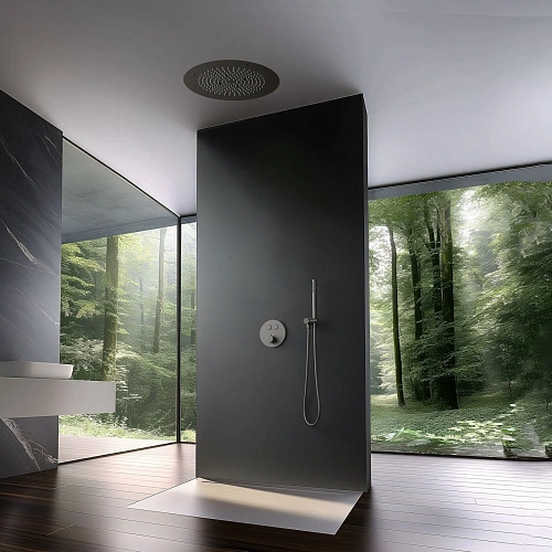 Душевая система Timo Saona SX-2370/18SM встраиваемая с термостатом черное золото Душевая система Timo Saona SX-2370/18SM встраиваемая с термостатом черное золото