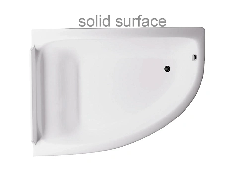 Ванна из искусственного камня Astra-Form Анастасия 01010063 левая, Solid Surface 1820х1250 Ванна из искусственного камня Astra-Form Анастасия 01010063 левая, Solid Surface 1820х1250