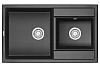 Кухонная мойка Granula 8201, ЧЁРНЫЙ, кварц 820x500