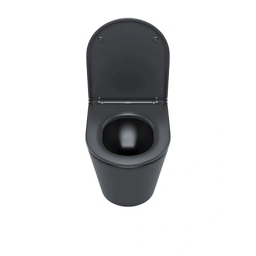 Комплект 2в1: подвесной унитаз и биде IDDIS Calipso (CALR3BMi73) черный матовый Комплект 2в1: подвесной унитаз и биде IDDIS Calipso (CALR3BMi73) черный матовый