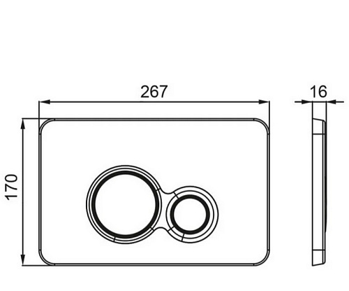 Инсталляция для унитаза BETTOSERB SAVA SLIM SUPERIOR SES40006463 с клавишей смыва DUO хром матовый/хром Инсталляция для унитаза BETTOSERB SAVA SLIM SUPERIOR SES40006463 с клавишей смыва DUO хром матовый/хром