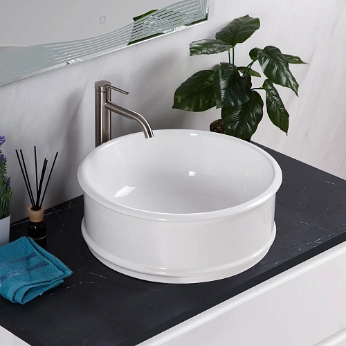 Раковина BelBagno BB1383 450x450 белый Раковина BelBagno BB1383 450x450 белый