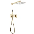 Душевая система ABBER Daheim AF8218G скрытого монтажа без излива, золото матовое Душевая система ABBER Daheim AF8218G скрытого монтажа без излива, золото матовое
