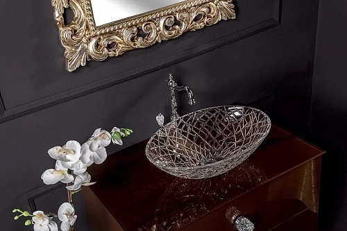 Столешница Armadi Art 853-080-DB стекло 80см прямая DARK BROWN Столешница Armadi Art 853-080-DB стекло 80см прямая DARK BROWN