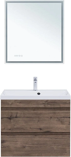 Тумба под раковину Aquanet Нота New 75 дуб веллингтон табак 00334192 подвесная Тумба под раковину Aquanet Нота New 75 дуб веллингтон табак 00334192 подвесная