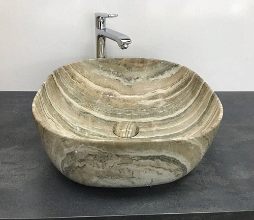 Раковина CeramaLux 543 накладная, под камень Раковина CeramaLux 543 накладная, под камень