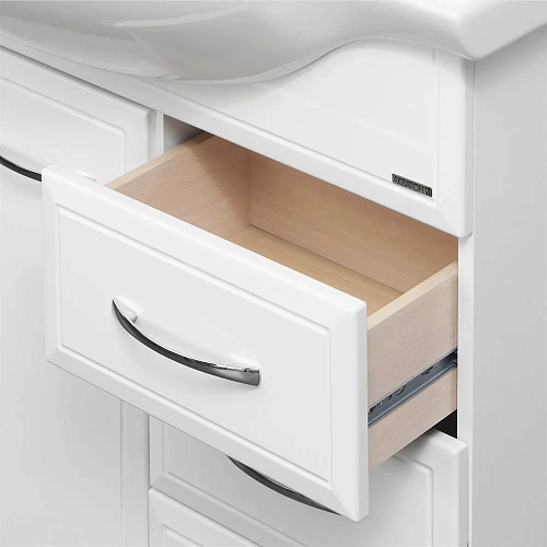 Тумба под раковину Aquaton Эмили 100 с бельевой корзиной белый 1A032001EM010 Тумба под раковину Aquaton Эмили 100 с бельевой корзиной белый 1A032001EM010