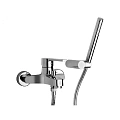 Смеситель для ванны Paini Le Mans 90CR1052SKM с аксессуаром Смеситель для ванны Paini Le Mans 90CR1052SKM с аксессуаром