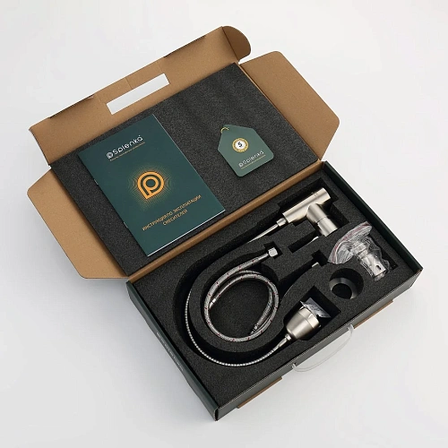 Смеситель для кухни Splenka S201.47.05 с гибким изливом, сатин Смеситель для кухни Splenka S201.47.05 с гибким изливом, сатин